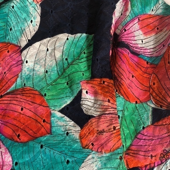 Tommy Hilfiger Floral Pleated Cotton Dress, 8P - Picture 8 of 10